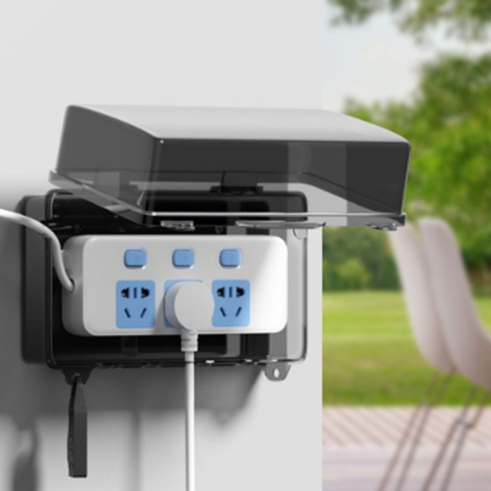 Durable Plastic Plug Box Water - Outdoor Power Strip Weatherproof 评论和价格