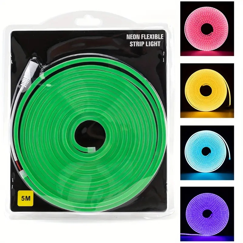 1 Roll 12V 196.85in/5M LED Fle - Outdoor Power Strip Weatherproof 评论和价格